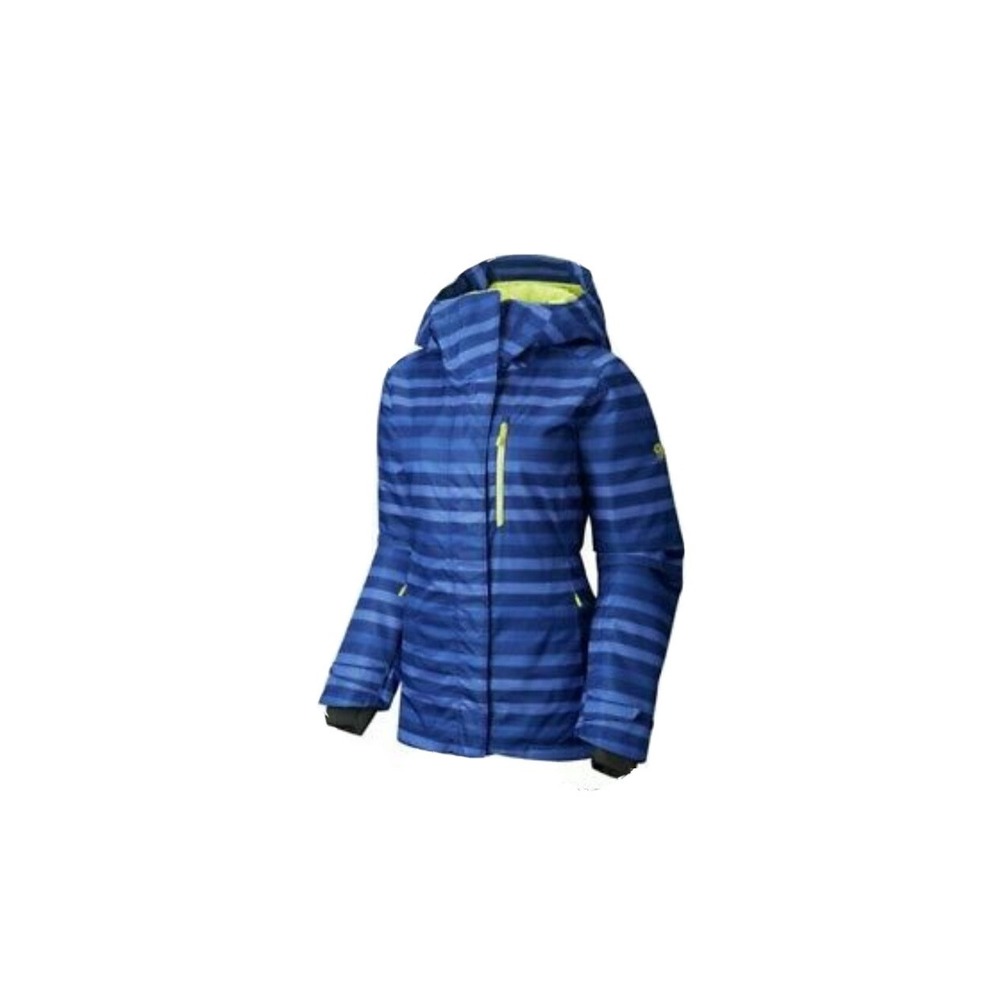 MOUNTAIN HARDWEAR Dry Q Thermal Q Hooded Snowboarding Ski Jacket Size XS Womens‎